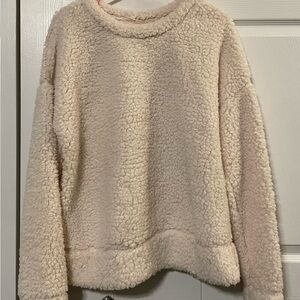 Cozy Cream Sherpa Sweatshirt